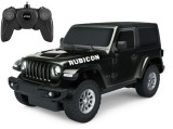 MASINA CU TELECOMANDA JEEP WRANGLER JL NEGRU SCARA 1 LA 24