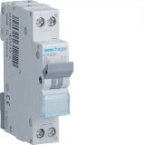 Siguranta automata 6A 1P+N Curba C 4.5Ka Hager MJN506