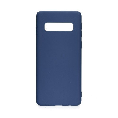 Husa SAMSUNG Galaxy S10 - Luxury Soft TSS, Bleumarin foto