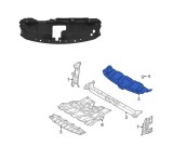 Ornament superior Trager, panou central fata NISSAN X-TRAIL, 2020-, plastic; superior; Fabricat in Japan,