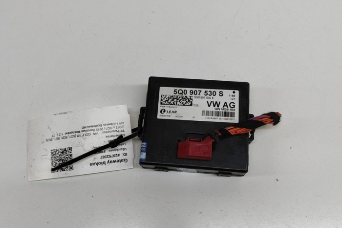 Unitate de control Gateway VW GOLF VII 5G1, BQ1, BE1, BE2 2015 OEM: 5Q0907530S,5Q0907530E,535091RB1 | 29752567