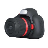 Camera foto digitala pentru copii, THD Pixels D6, aspect DSLR, rezolutie 18 megapixeli, neagra