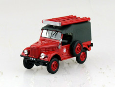 macheta gaz 69 pompieri - deagostini rusia, 1/43, noua. foto