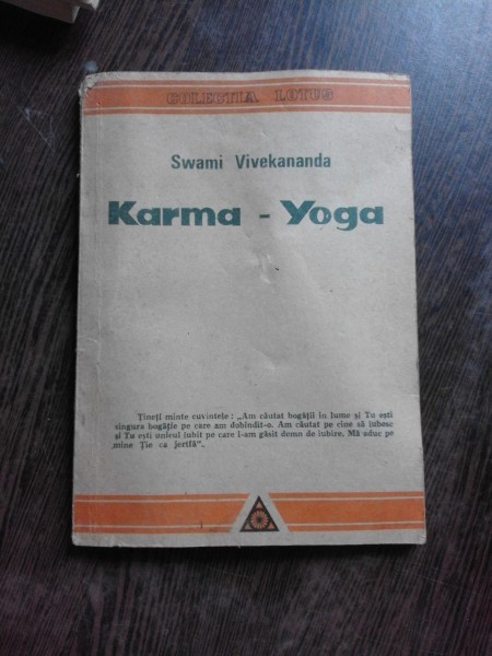 KARMA-YOGA - SWAMI VIVEKANANDA