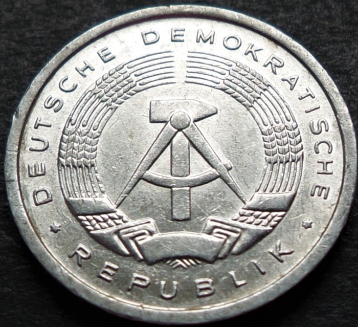 Moneda 1 PFENNIG RDG - GERMANIA DEMOCRATA, anul 1981 *cod 2801 B