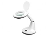 Lupă de Masă cu Iluminare LED 6W 6500K &Oslash;100mm