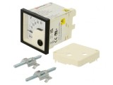 Voltmetru pe panou 0-50V 48x48mm