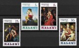 Malawi 1971 - Crăciun, picturi, arta, serie neuzata