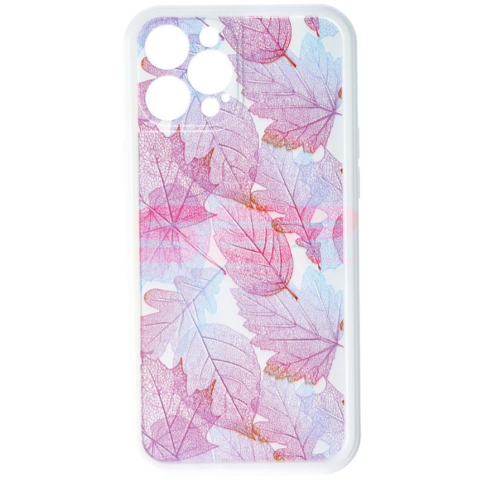 Toc TPU Vintage Leaves Apple iPhone 12 Pro Max Design 04