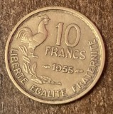 C50 - Moneda foarte veche - Franta - 10 franci - 1955