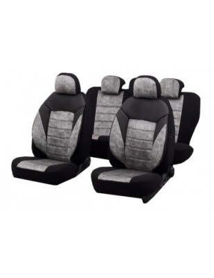 Set Huse Scaun Diamond Gri Universale, Umbrella Gri foto