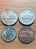 Lot 4 monede USA anul 1996, America de Nord
