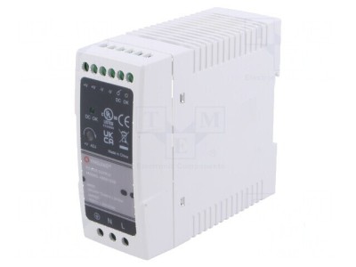 Alimentator pulsatoriu DIN 60W 48VDC 1,25A - OUT 1 - Alimentator pulsatoriu 48V 60W foto