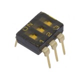 Comutator DIP-SWITCH 2 Pozitii 24VDC 0,025A