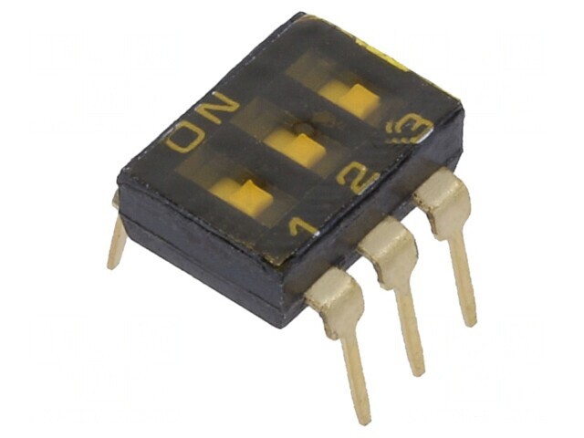 Comutator DIP-SWITCH 2 Pozitii 24VDC 0,025A