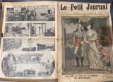 Ziar Le Petit Journal 17 Septembrie Regele Ferdinand si Regina Maria