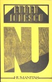 Eugen Ionescu - NU - Filosofie, Humanitas 1991, limba Romana, stare buna, carte