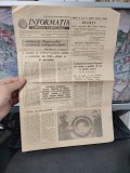 Informația Bucureștiului, ziar al Comitetului municipal București al PCR, 30 noiembrie 1979, anul XXVII nr. 8143, A0001