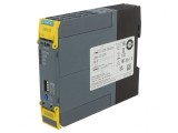 Releu de siguranță 24VDC pentru șină DIN 3SK1