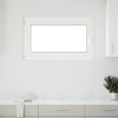 Fereastră de subsol &amp;bdquo;RISOR&amp;rdquo; 100x50 cm oscilo-batantă DIN st&amp;acirc;nga, albă foto