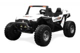 Cumpara ieftin UTV electric copii BJX1928, tractiune 4x4, 300W putere, 24V, echipare PREMIUM, alb