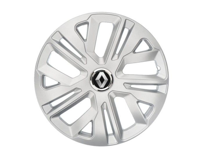 Set 4 capace roti 16`` Raven Gri, Compatibile cu Renault