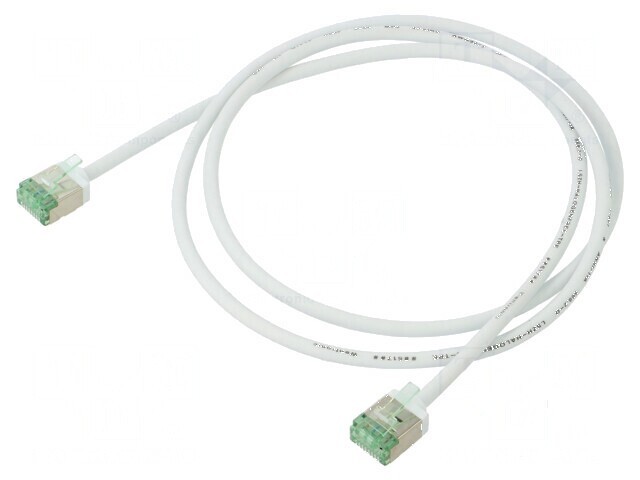 Cablaj Patch U/FTP Cat 8.1 2m Alb LSZH 32AWG
