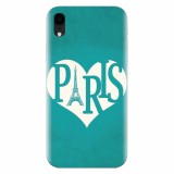 Husa silicon pentru Apple Iphone XR, I Love Paris