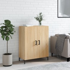 vidaXL Servantă, stejar sonoma, 69,5x34x90 cm, lemn compozit