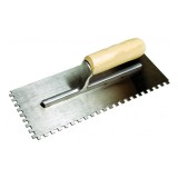 Gletiera Top Strong, 280 x 120 mm, dinti 8 mm, maner lemn
