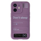 Husa compatibila cu apple iphone 12 pro, personalizata shockproof rugged, camera protect, mov