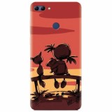 Husa silicon pentru Huawei Y9 2018, Lovely Sunsets