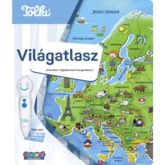 Tolki Hangos k&ouml;nyv - Vil&aacute;gatlasz - Interakt&iacute;v foglalkoztat&oacute; hangosk&ouml;nyv