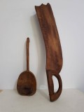 Set vintage cutit si lingura Suedia sec. XIX