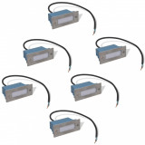 Corpuri de iluminat trepte cu LED 44 x 111 x 56 mm, 6 buc.