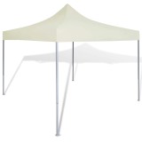 41463 vidaXL Cream Foldable Tent 3 x 3 m 41463