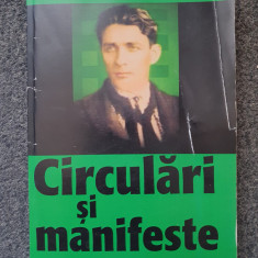 CIRCULARI SI MANIFESTE - Corneliu Zelea Codreanu