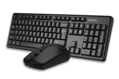 Kit A4Tech 3330N WS, negru foto