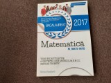 BACALAUREAT 2017 MATEMATICA GHEORGHE IUREA