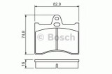 Set placute frana,frana disc CITROEN XANTIA Estate (X2) (1998 - 2003) BOSCH 0 986 463 890