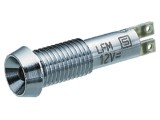 Lampa LED de Control Roșie 24V IP67 &Oslash;8,4mm