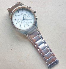 C971-Ceas mana REDSKY quartz functional high quality otel stare buna purtat.