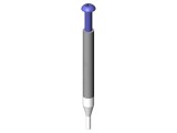 Dispozitiv &Icirc;mpingere INGUN &Oslash;2,5mm Filet M4x10 L60mm NHS-ST-60,0-2,5-POM-AL