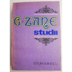 Studii &ndash; G. Zane