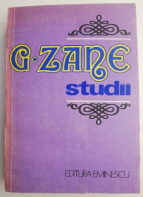 Studii &amp;ndash; G. Zane foto