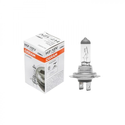 Bec halogen H7 12V 55W PX26D Osram Cod: DISOSM64210CLC foto