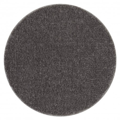 Covor baie SANTA cerc simplu, anti-alunecare, moale - gri, cerc 100 cm