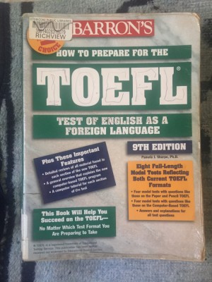 h3b TOEFL TEST OF ENGLISH AS A FOREIGN LANGUAGE foto