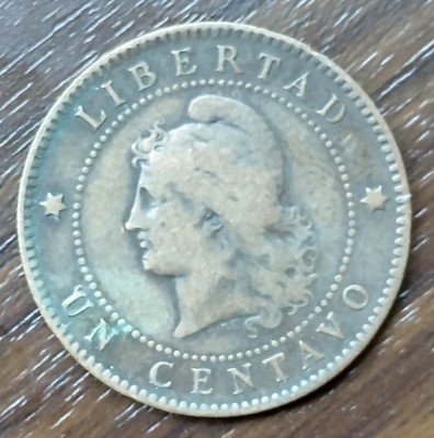 Moneda - Argentina - 1 Centavo 1889 - An rar foto