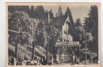 bnk cp Tusnad - Gara - uzata 1954 - Libraria noastra foto